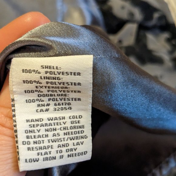 Urban Outfitters Kimchi Blue grey dress with black ink/watercolor pattern - Picture 12 of 12